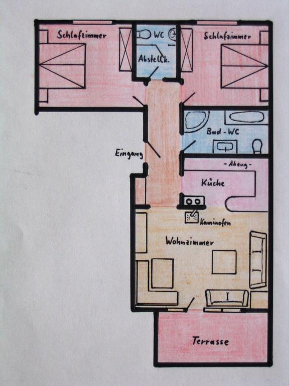 Haus Rosenrot Lägenhet Bischofswiesen Exteriör bild